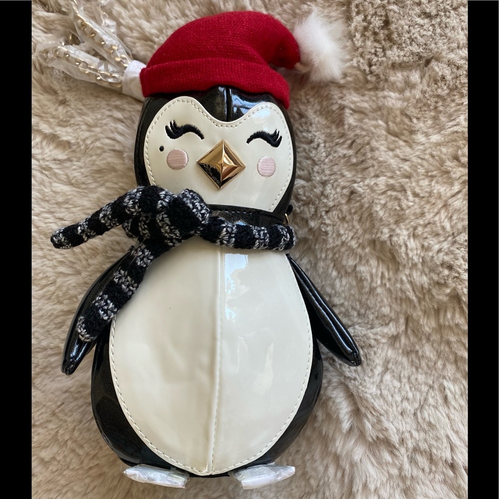Betsy Johnson penguin crossbody bag